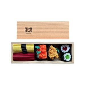 RARE Pleats Please Issey Miyake sushi set